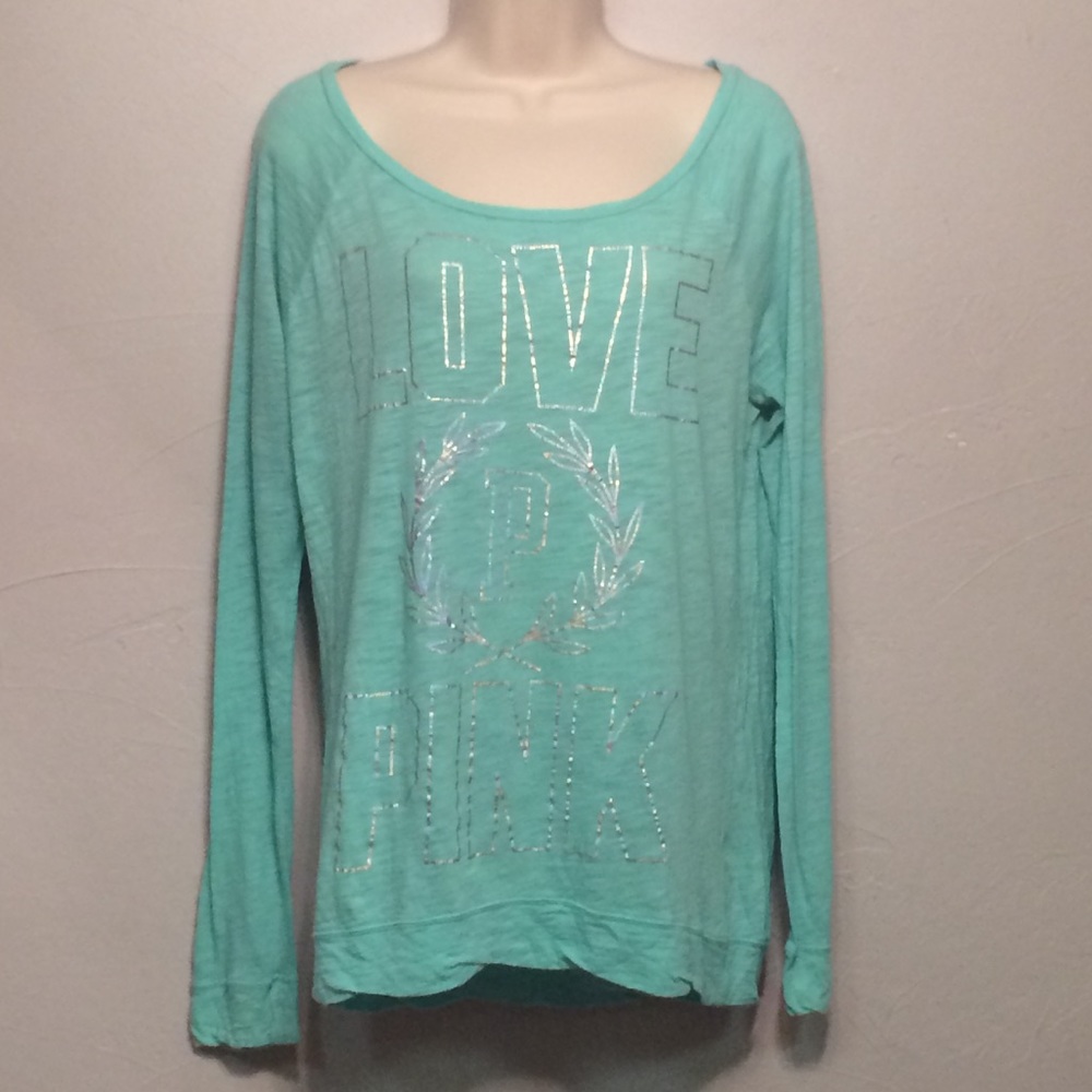 PINK Victoria's Secret Long Sleeve Love Pink Shirt